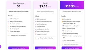 PerfectEssayWriter AI Pricing